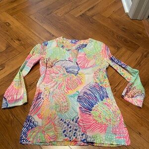 V neck Lilly Pulitzer blouse